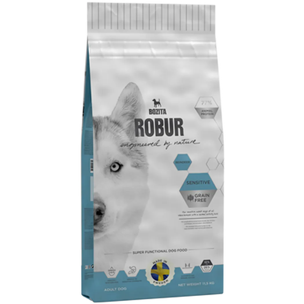 Bozita Robur Robur Dog Sensitive Grain Free Reineer