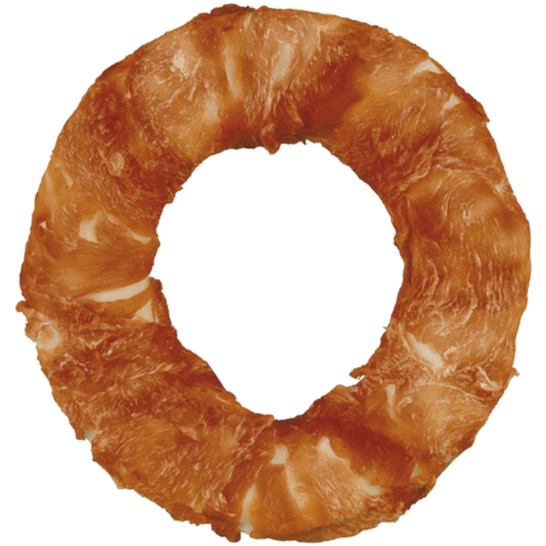Trixie Denta Fun Chewing Ring Chicken Brown 225 g
