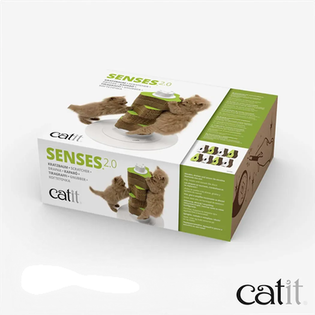 Senses 2.0 Scratcher - Cardboard Scratching Post