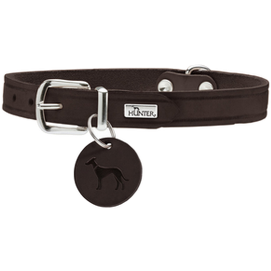 Hunter - Hundhalsband Aalborg Brun 47 - Halsmått 37-43cm - Hund - Hund - ZOO.se