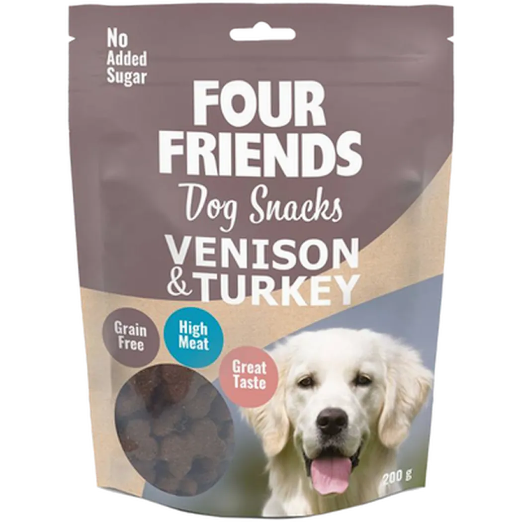 Dog Snacks Venison & Turkey 200 g