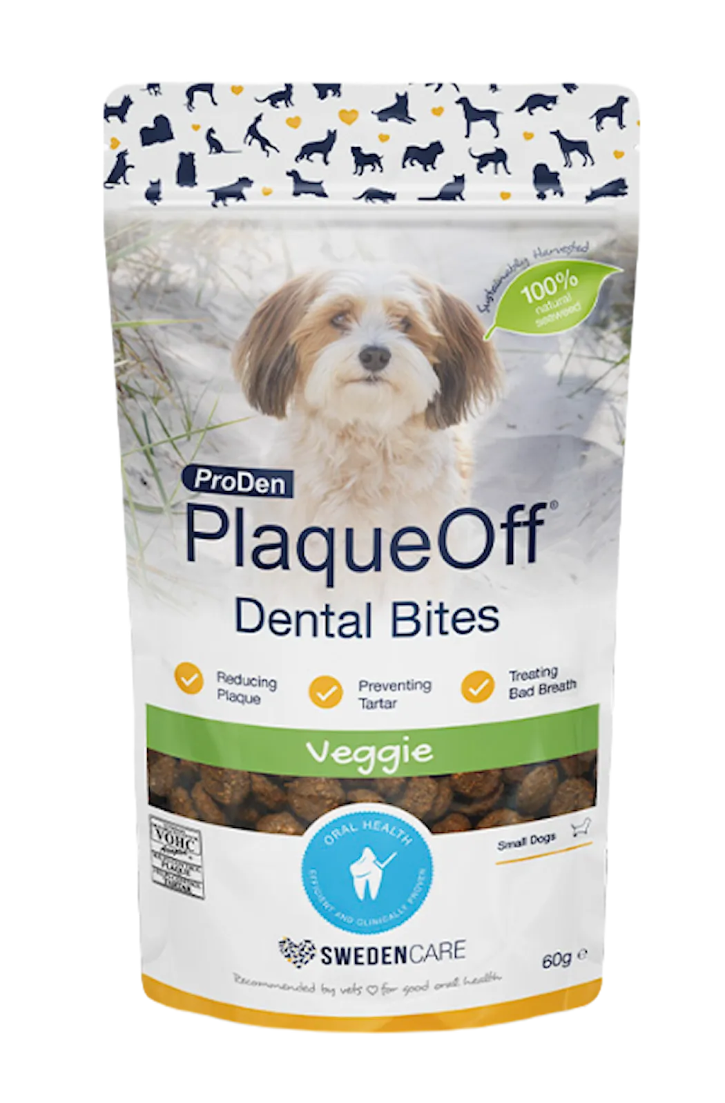 ProDen Plaque Off Dental Bites Dog 60g