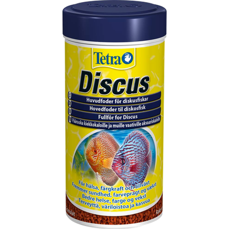 Tetra - Discus 250ml - Akvaristik - Fiskfoder & Fiskmat - Granulatfoder för fisk - ZOO.se
