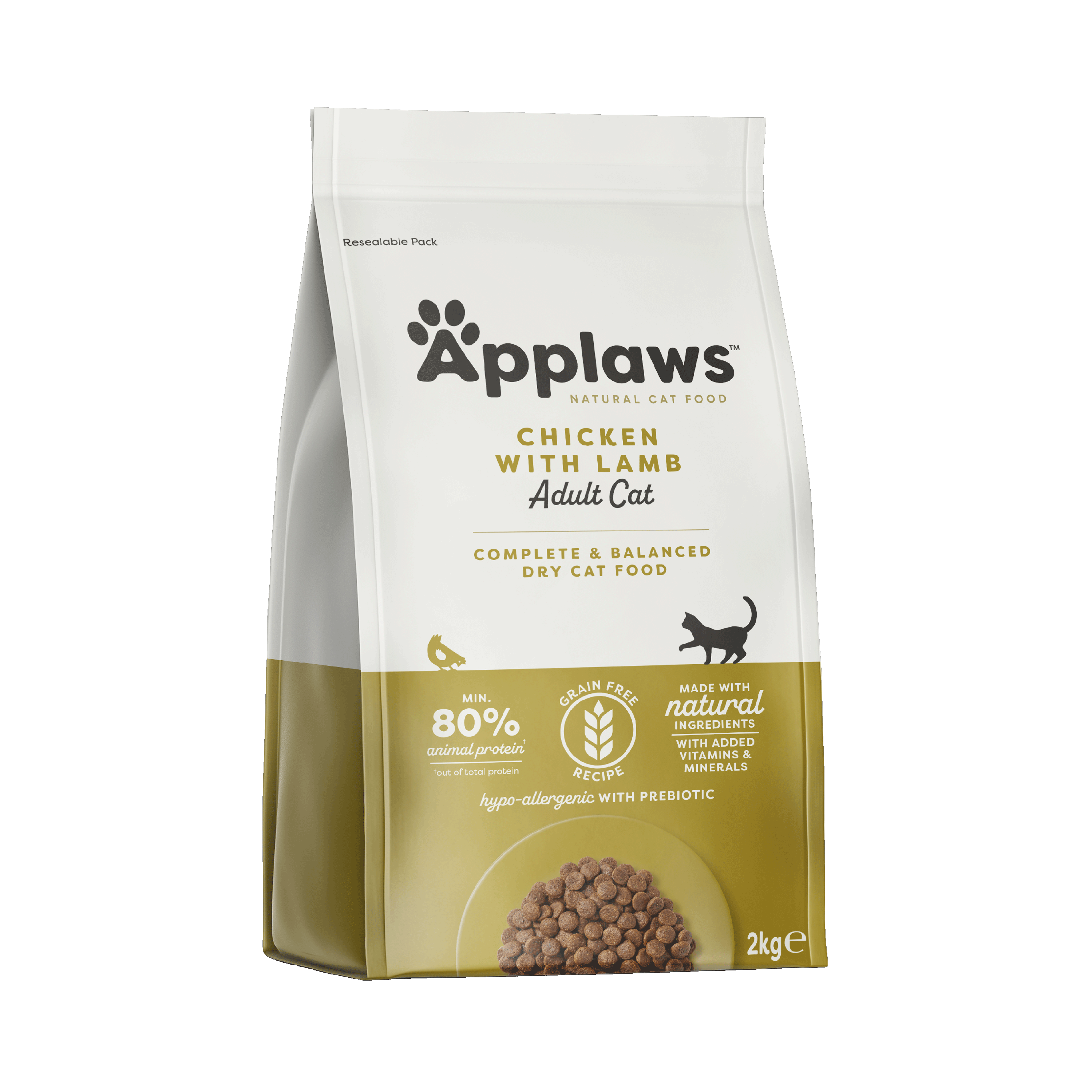 Applaws - Adult Chicken & Lamb 2 kg - Katt - Kattfoder & kattmat - Torrfoder till katt - ZOO.se