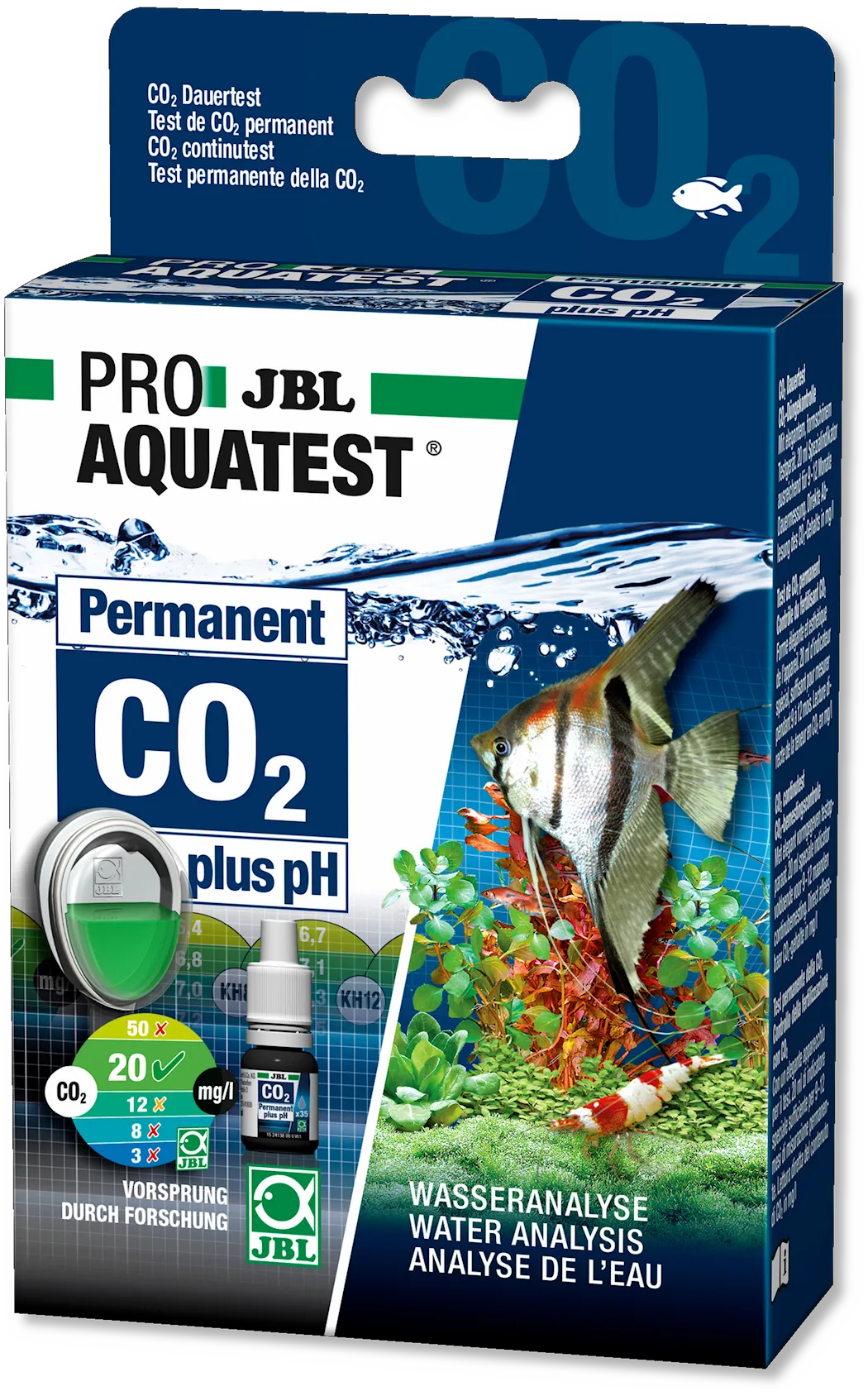 Proaquatest CO2-PH Permanent Blue 10 ml x 2 st