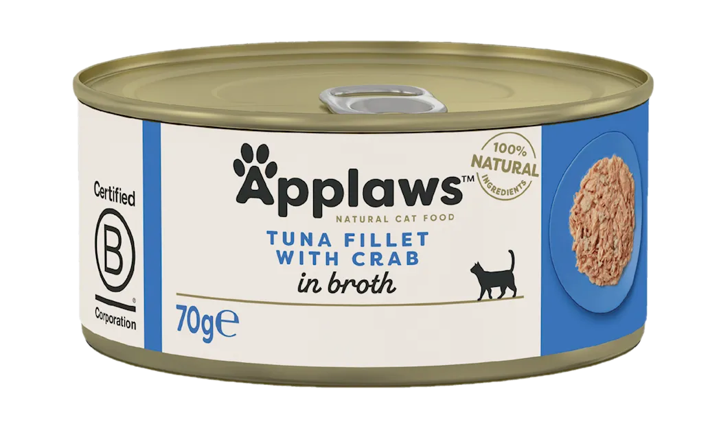 Applaws Cat Tin Tunfisk og krabbe 70 g