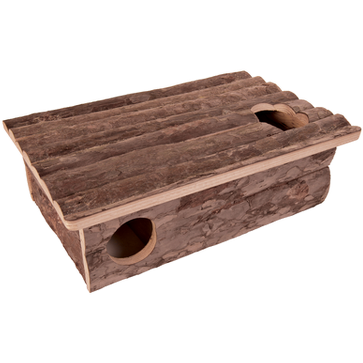Natural Living Leif Labyrinth House Brown 35 x 11 x 25 cm