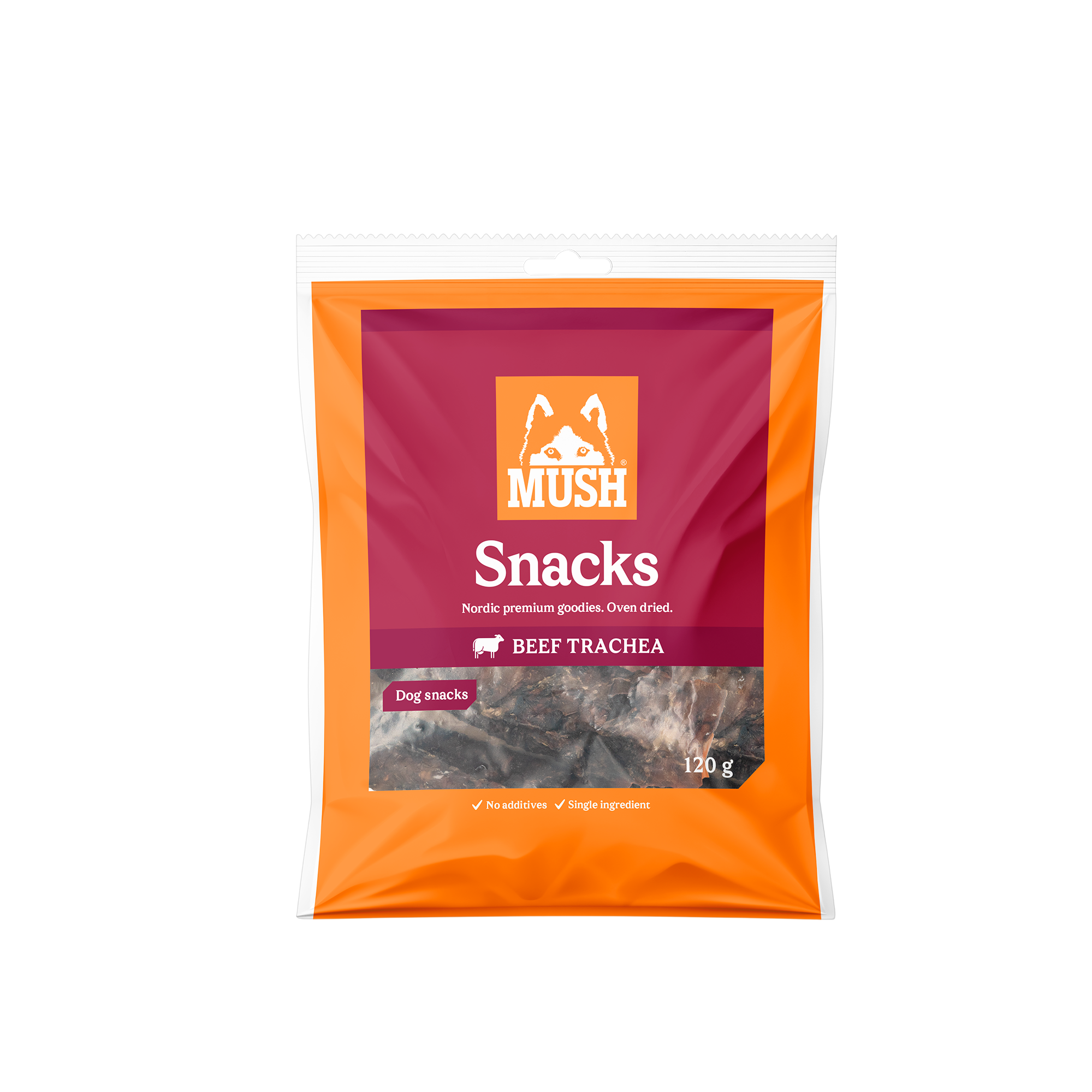 Snacks Nöt luftstrupe 120 g