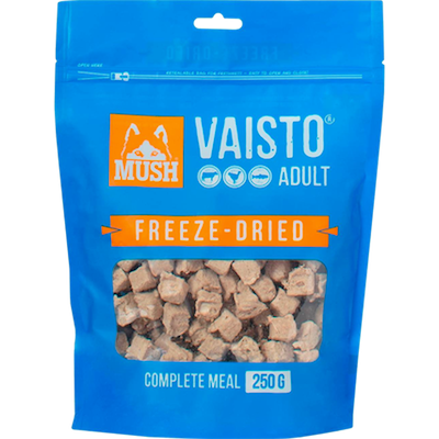 Preview of Mush Vaisto Nöt - Kalkon - Lax Frystorkat Blue 250 g