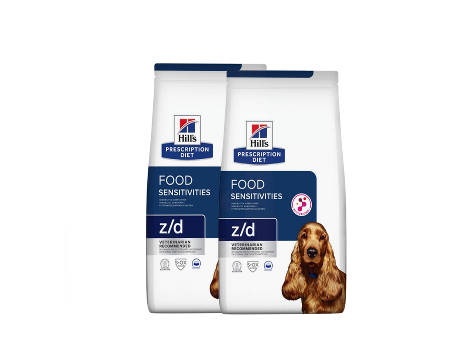 z/d Food Sensitivities Skin Care Original  Dry Dog Food 10 kg x 2