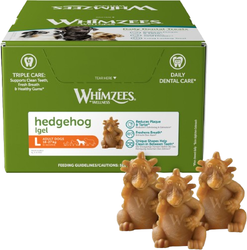 Whimzees - Hedgehog Veggie Large 30 st - Hund - Hundgodis - Dentaltugg & Tandtugg - ZOO.se
