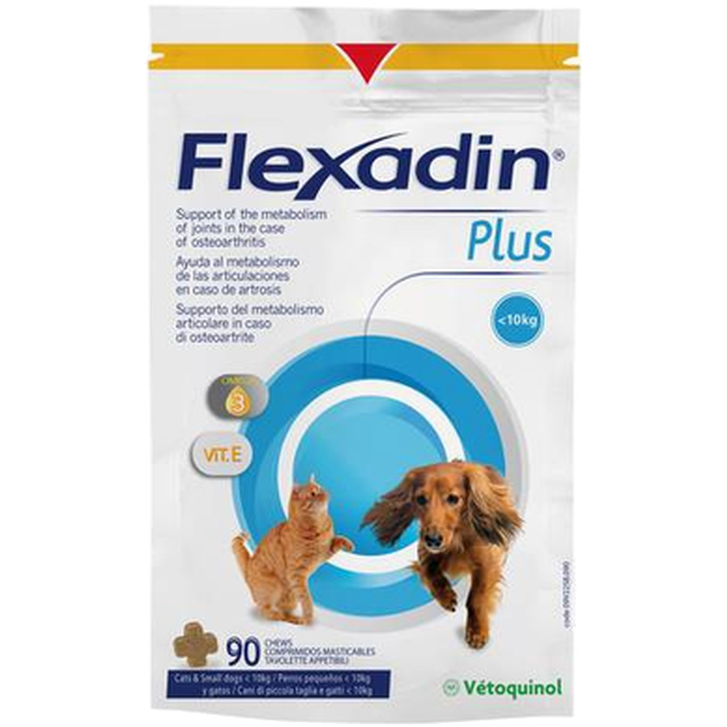 Vétoquinol - Flexadin Plus Min upp till 10kg 30tabl Katt & Hund - Veterinär - ZOO.se