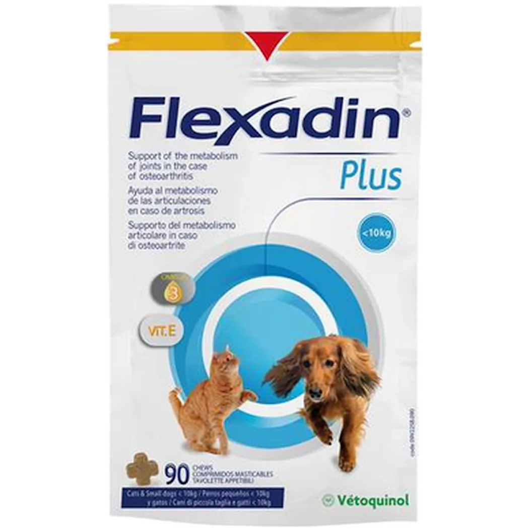 Flexadin Plus Min upp till 10kg 90tabl Katt & Hund