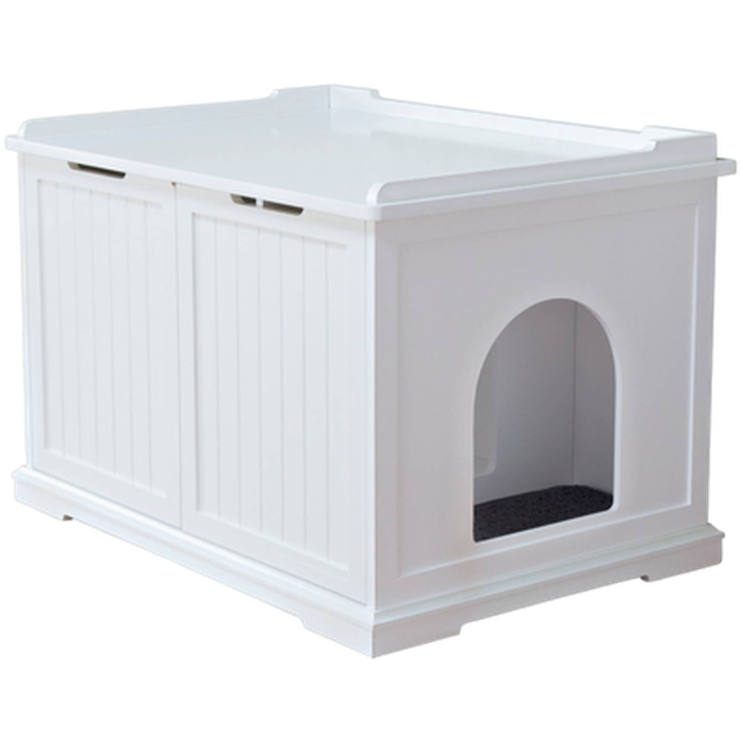 Trixie - Cat House for cat toilets White 75 x 51 x 53 cm - Katt - Kattlådor & toaletter för katt - ZOO.se