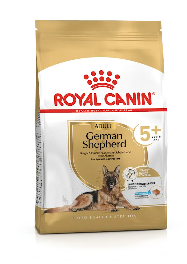German Shepherd 5+ Torrfoder för hund