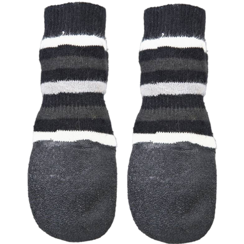 Pet Paws Non-Slip Dog Socks - Hundskor Black M-L - Hund - Hundkläder - Hundskor & Skyddskor - Trixie - ZOO.se