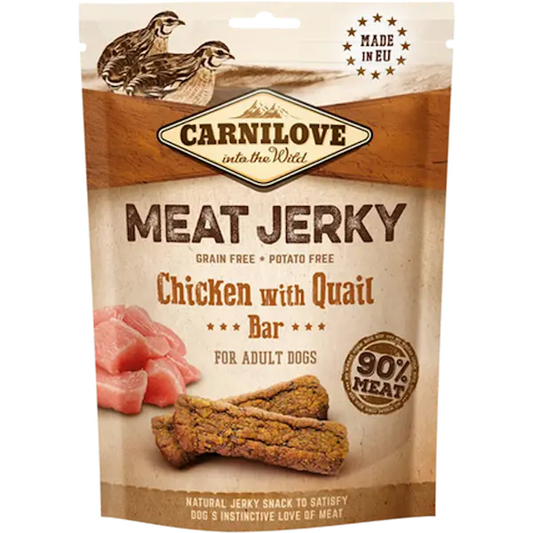 Jerky Chicken with Quail Bar 100 g