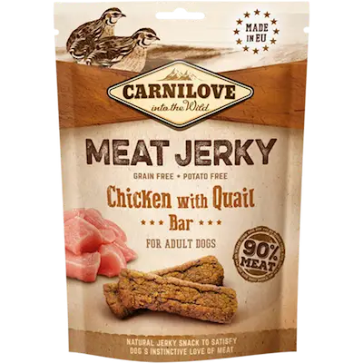Jerky Chicken with Quail Bar