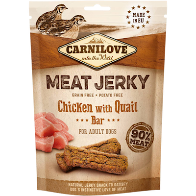 Preview of Carnilove Jerky Chicken with Quail Bar 100 g