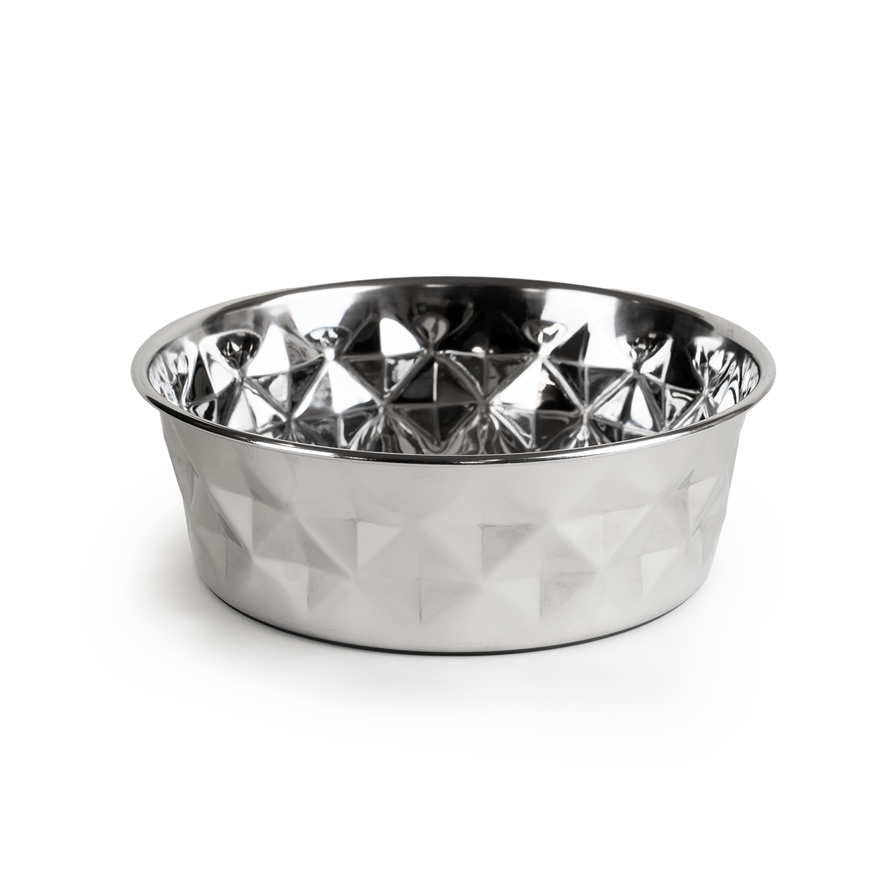 Selected by ZOO - Matskål Diamond antislip, 400ml, 11,8cm - Hund - Matplats & Vattenautomater för hund - ZOO.se