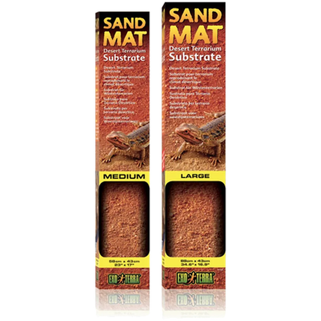 Exoterra Sandmatte - Substrat for ørkenterrarium Brun 88 x 43 cm