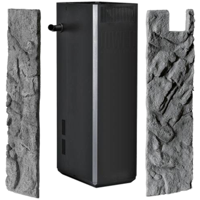 Juwel - Background Filtercover Granite Stone Gray 55,5 x 18,6 cm - Akvaristik - ZOO.se