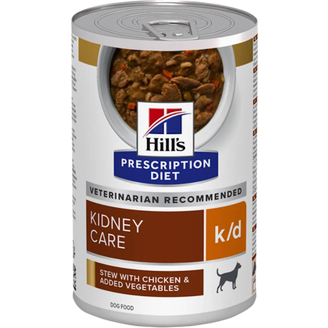 Hill's Prescription Diet Dog k / d Kidney Care Stew Can