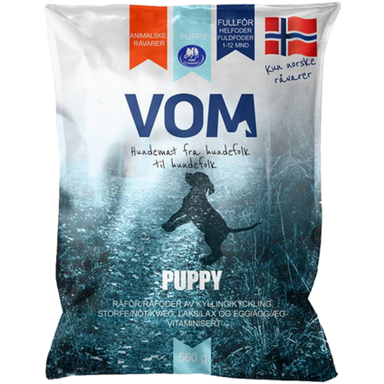Vom og Hundemat - Puppy 2,5 kg - Hund - Hundmat & hundfoder - Färskfoder till hund & valp - ZOO.se