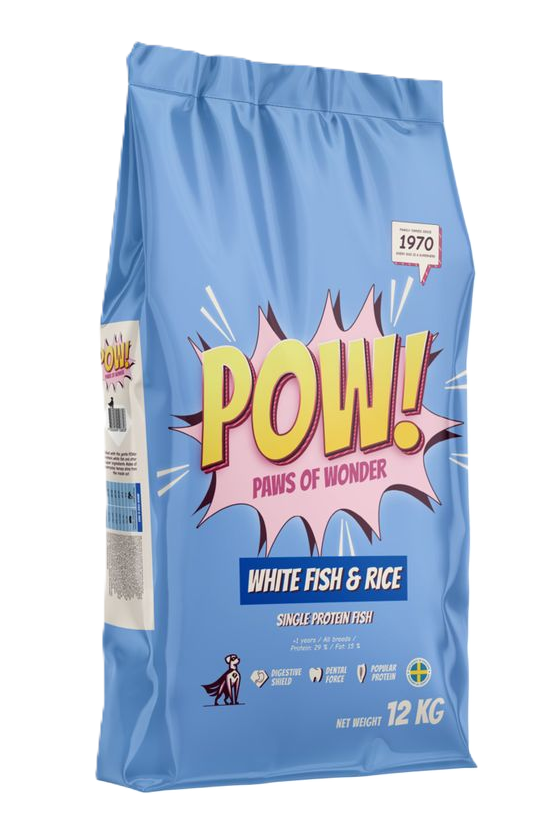 Dog Adult White Fish & Rice 12 kg