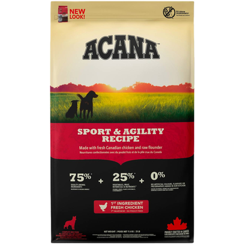 Acana - Dog Heritage Sport & Agility 11,4 kg - Hund - Hundmat & hundfoder - ZOO.se