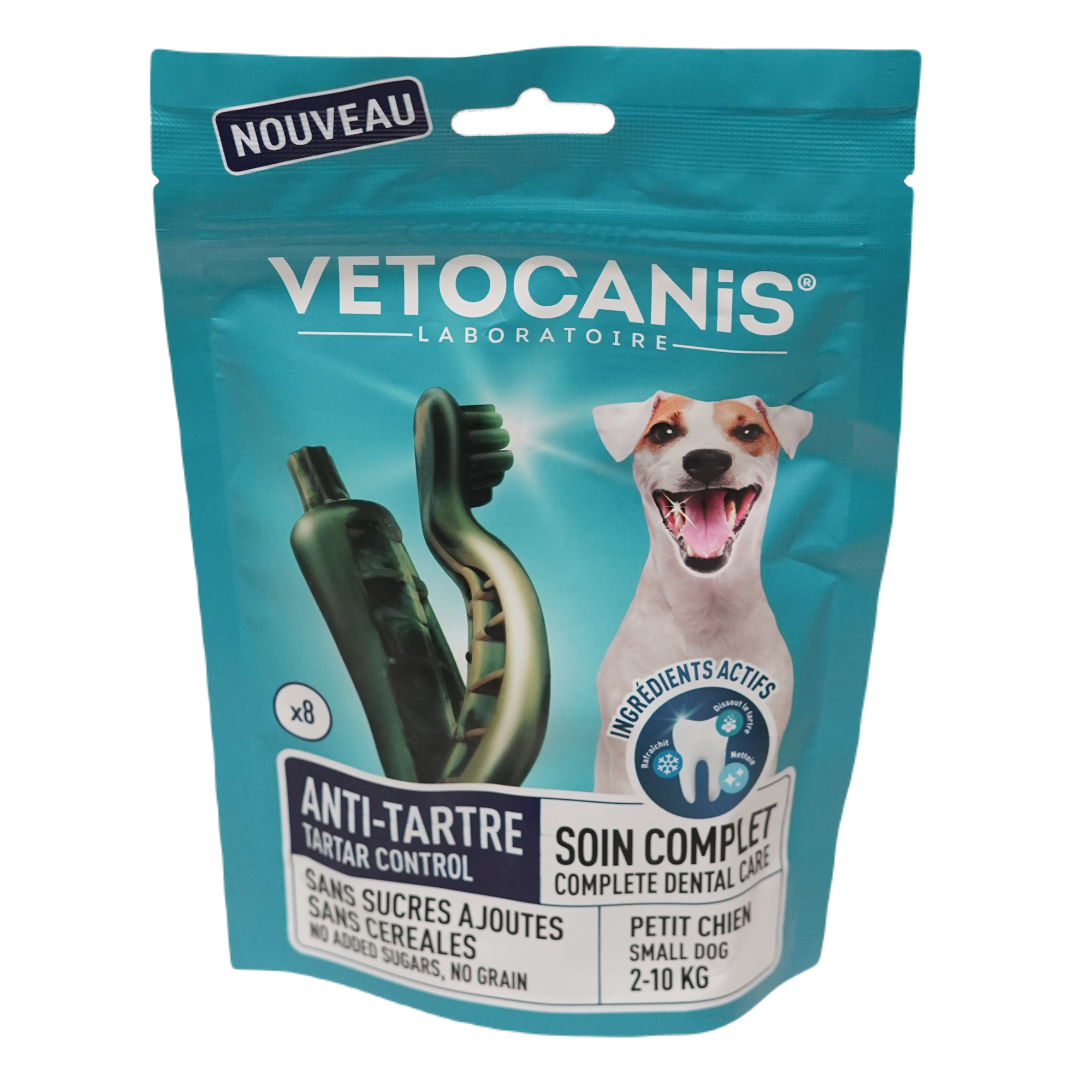 Vetocanis - Tuggben Tartar Control Small - Hund - Hundgodis - Dentaltugg & Tandtugg - ZOO.se