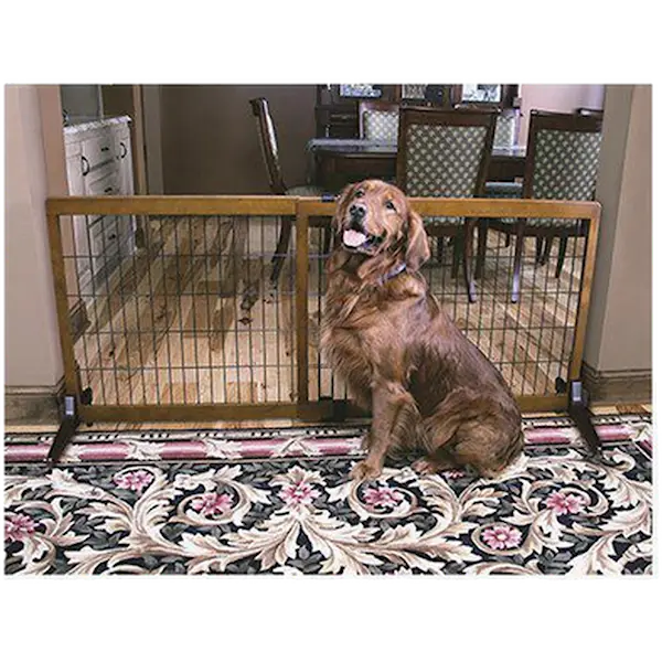 Pet Gate Freestanding Large Extra Wide & Extra Tall