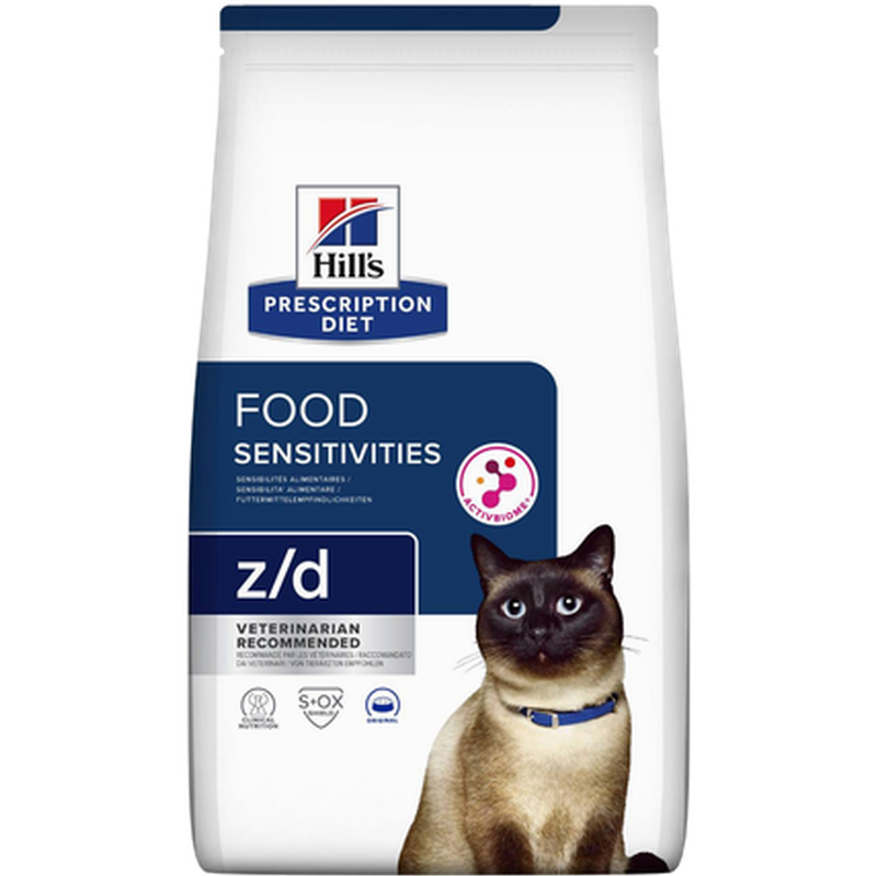 Hill's Prescription Diet z/d Food Sensitivities kattfoder - 3 kg