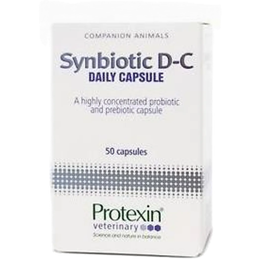 Protexin Veterinary Synbiotic D-C for hunder og katter 50 stk.
