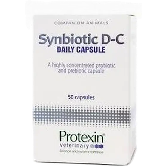 Synbiotic D-C for Dogs & Cats White 50 st