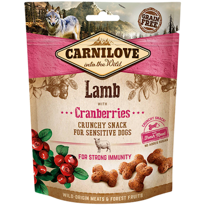 Preview of Carnilove Dog Crunchy Snack Lamb & Cranberries 200 g