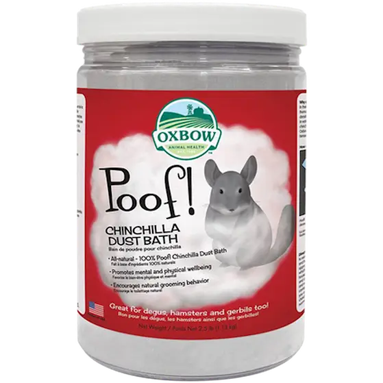Oxbow Poof! Chinchilla Dust Bath Gray 1,13 kg