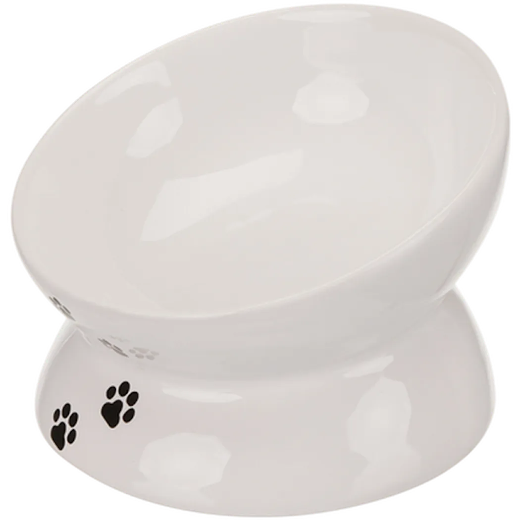 Trixie Elevated Ceramic Bowl White 0,15L