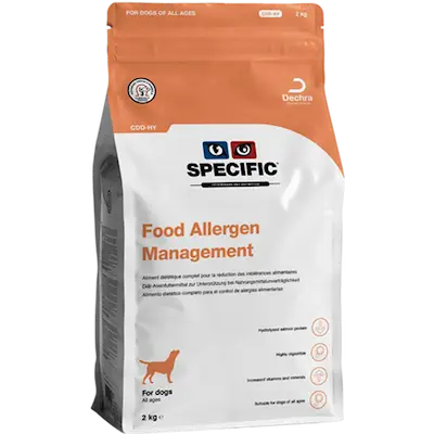 Dogs CDD-HY Food Allergen Management