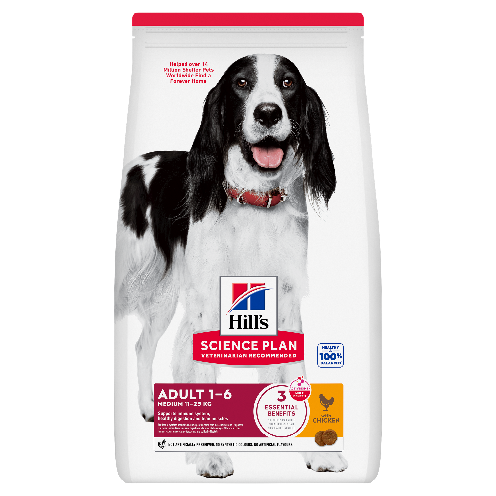 Hills Science Plan Canine Adult Medium Chicken 6kg