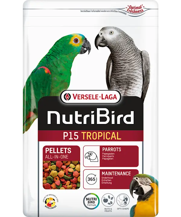 Nutribird P15 Tropical (Papegoja) 3 kg