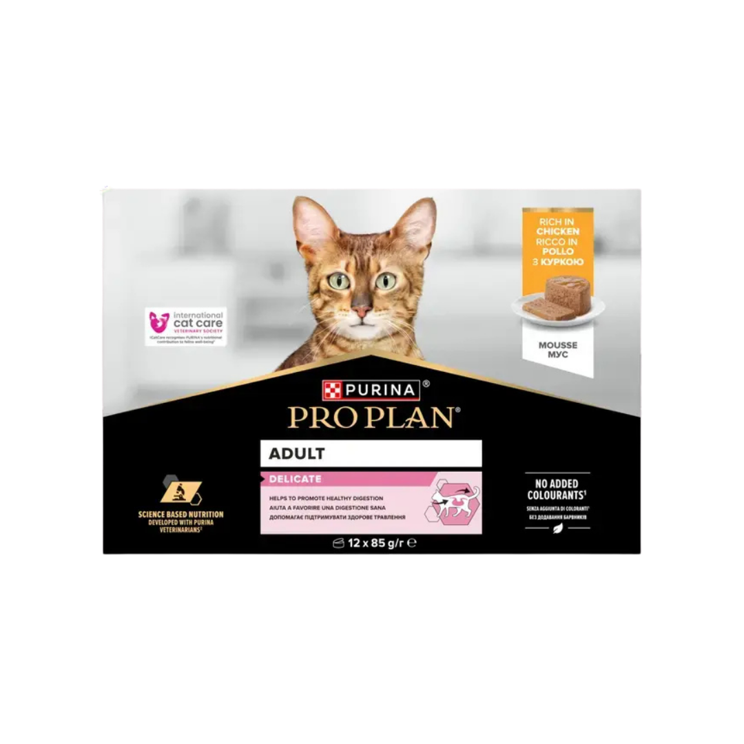 Purina Pro Plan Purina Pro Plan Cat Delicate Mousse Kyckling