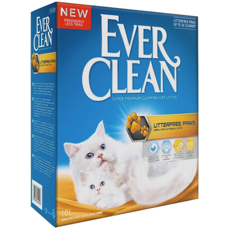 Litterfree Paws  Kattsand 10 L x 4 st