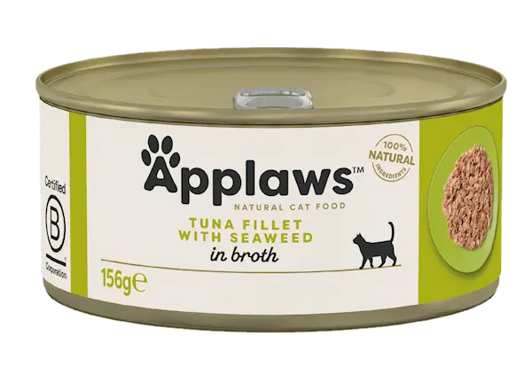 Cat Tins Tuna Fillet & Seaweed