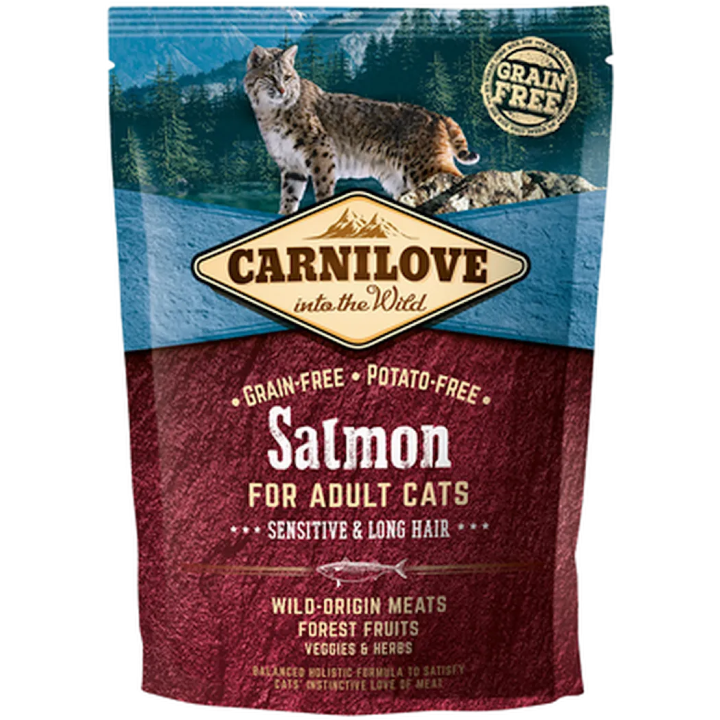 Carnilove Cat Salmon Sensitive & Long Hair