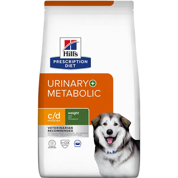 Adult c/d Multicare & Metabolic Dry Dog Food 12 kg