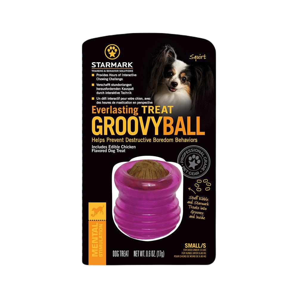 groovy Ball Purple S - Hund - Hundeleker & spill - Tyggeleker & tau - StarMark