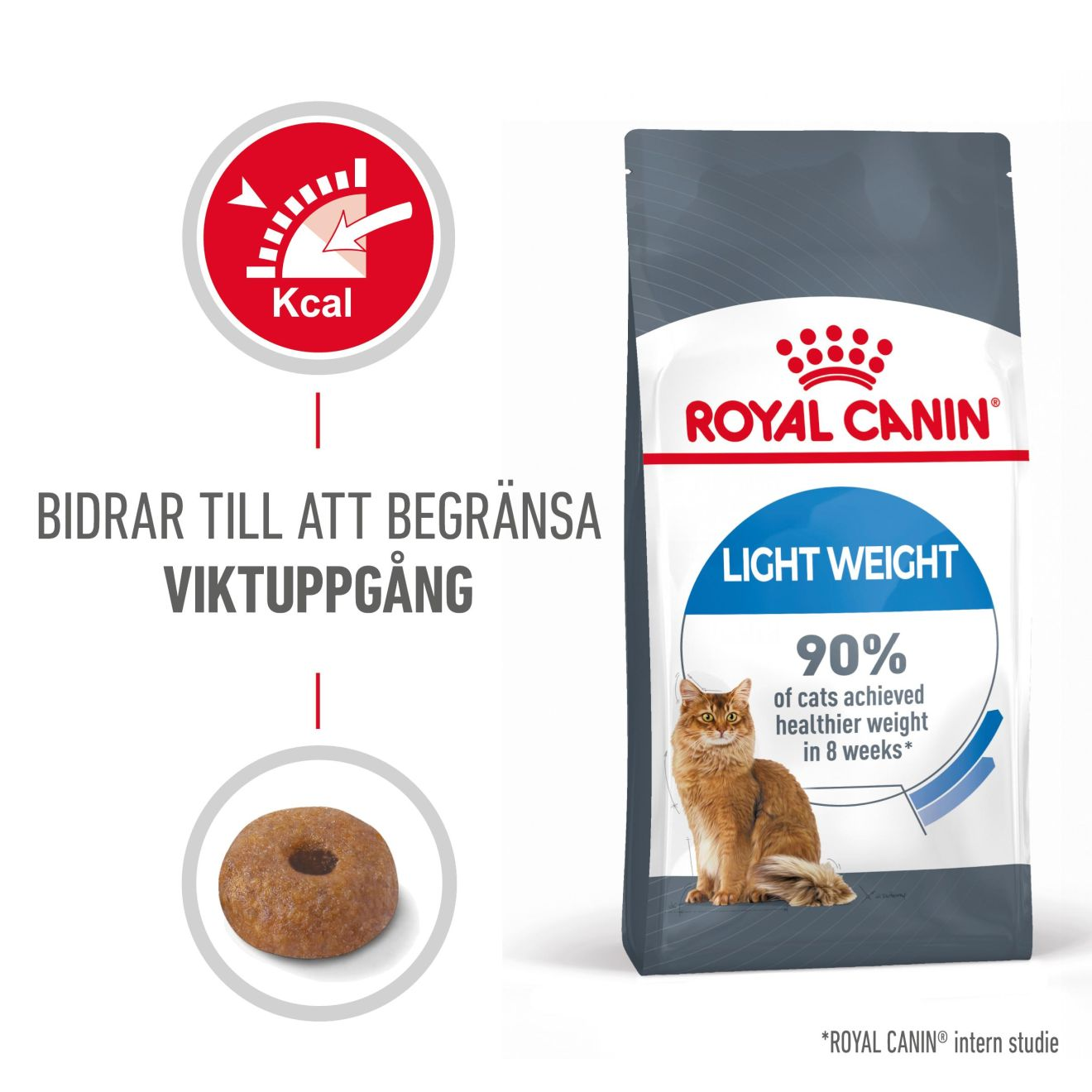 Light Weight Care Adult Torrfoder för katt 3 kg