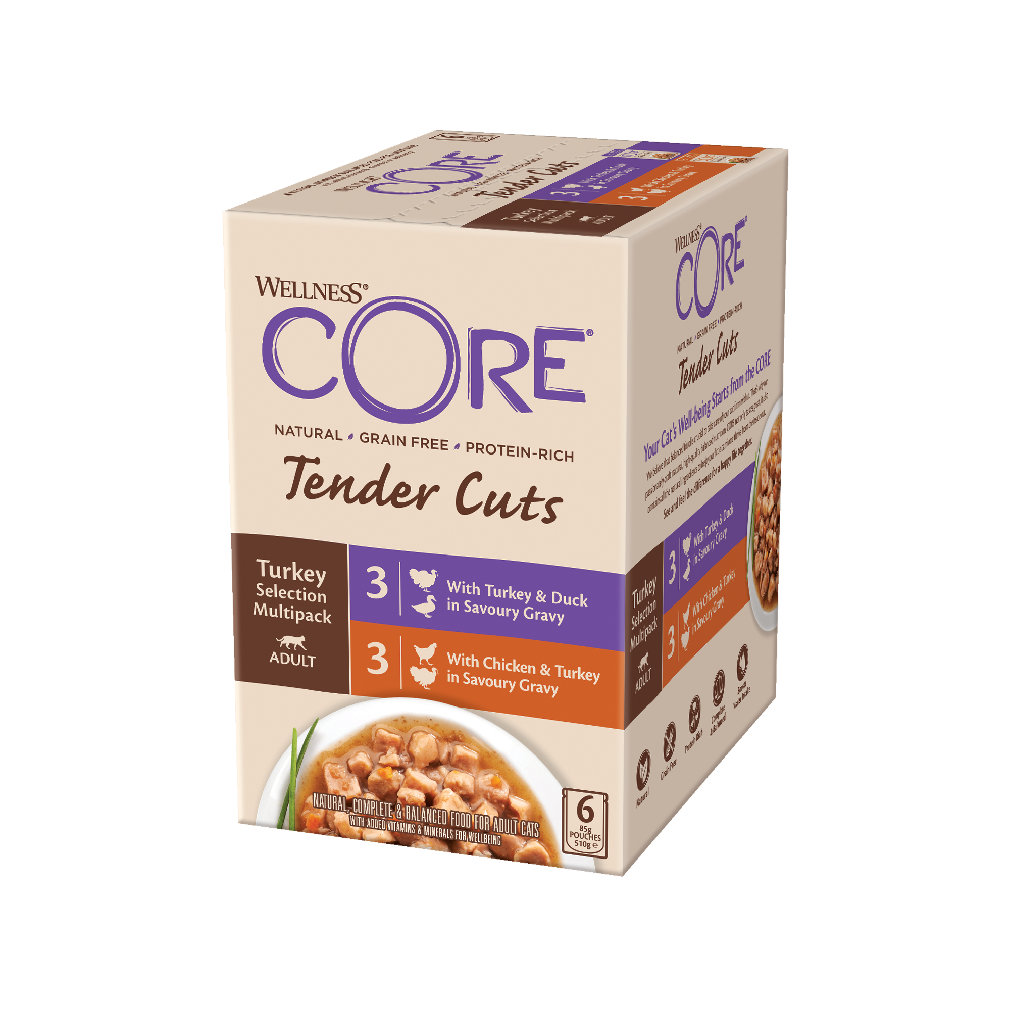 Tender Cuts Turkey Selection Multipack 6x85g