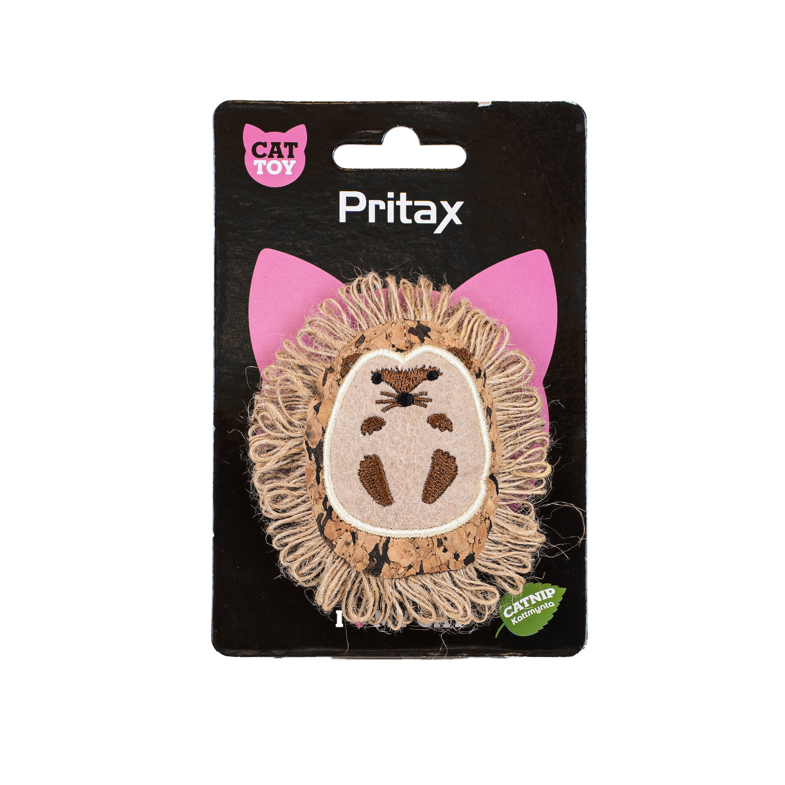 Pritax - Kattleksak Natural Ritva, 8x10x2cm, Brun - Katt - Kattleksaker - ZOO.se
